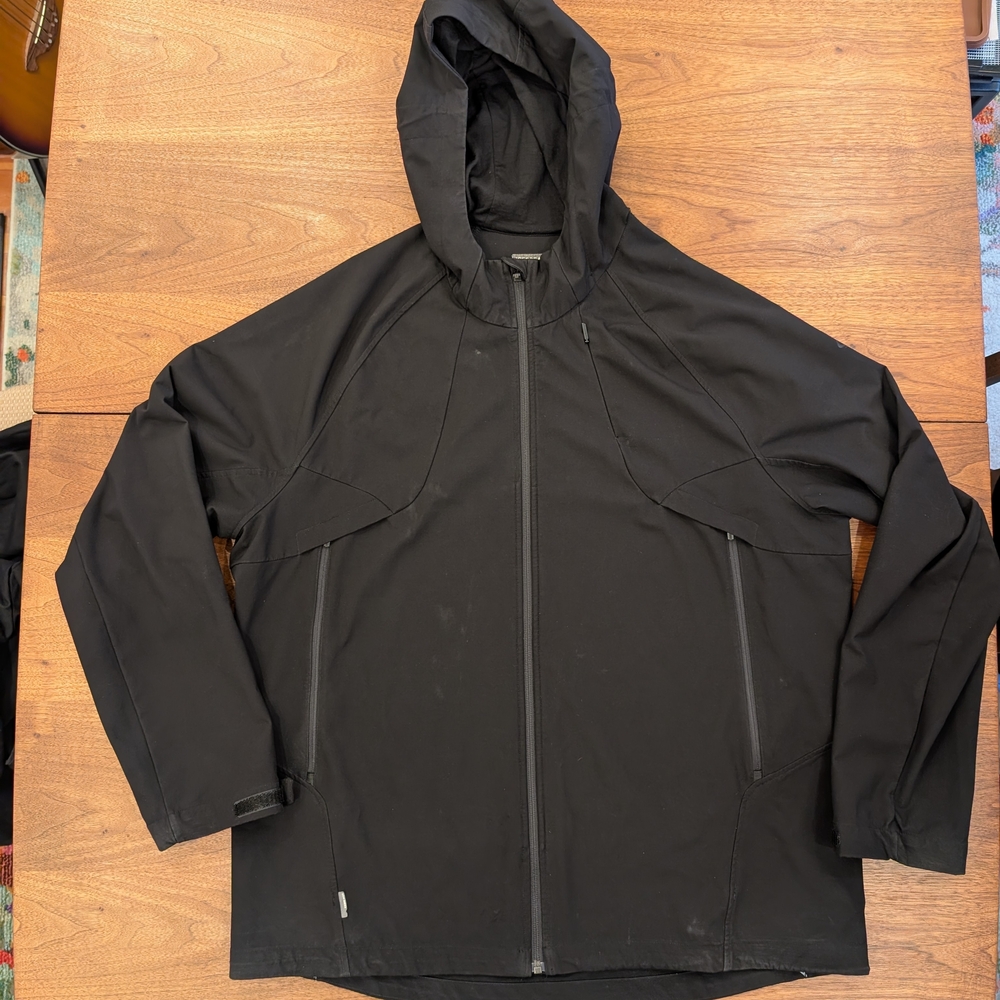 Icebreaker Merino Soft Shell Jacket — Black — XXL